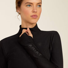 Load image into Gallery viewer, Ariat Lowell 3.0 1/4 Zip Baselayer Black