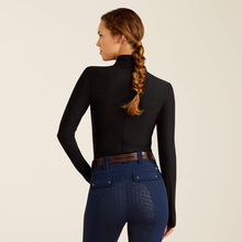 Load image into Gallery viewer, Ariat Lowell 3.0 1/4 Zip Baselayer Black