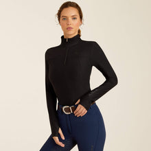 Load image into Gallery viewer, Ariat Lowell 3.0 1/4 Zip Baselayer Black