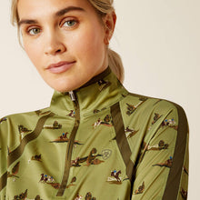 Load image into Gallery viewer, Ariat Sunstopper 3.0 1/4 Zip Baselayer Hacking Around