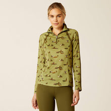 Load image into Gallery viewer, Ariat Sunstopper 3.0 1/4 Zip Baselayer Hacking Around