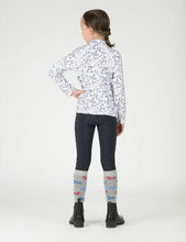 Load image into Gallery viewer, Dublin Meagan Long Sleeve Shirt Horse Print