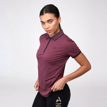Load image into Gallery viewer, Aubrion React Tech Polo Mauve