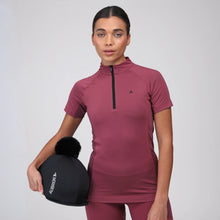 Load image into Gallery viewer, Aubrion React Short Sleeve Base Layer Mauve