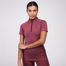 Load image into Gallery viewer, Aubrion React Short Sleeve Base Layer Mauve