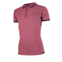 Load image into Gallery viewer, Aubrion React Tech Polo Young Rider Mauve