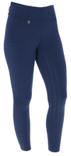 Load image into Gallery viewer, Covalliero Riding Tights Compression Navy