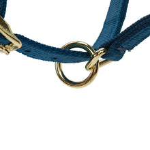 Load image into Gallery viewer, Shires Topaz Nylon Headcollar Navy