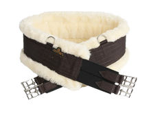 Load image into Gallery viewer, Kentucky Horsewear Sheepskin Girth Brown