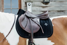 Load image into Gallery viewer, Kentucky Horsewear Saddle Pad Velvet Pearls Jumping