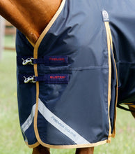 Load image into Gallery viewer, Premier Equine Buster 50g Original Turnout Rug Navy 6'6