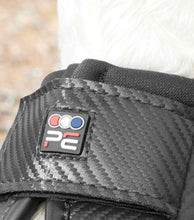Load image into Gallery viewer, Premier Equine Carbon Tech Kevlar No-Turn Over Reach Boots Black