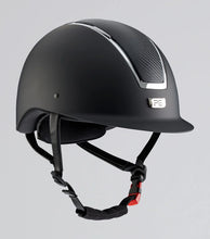 Load image into Gallery viewer, Premier Equine Centauri Horse Riding Helmet Black