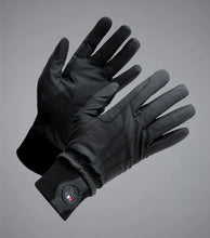 Load image into Gallery viewer, Premier Equine Dajour Waterproof Riding Gloves Black