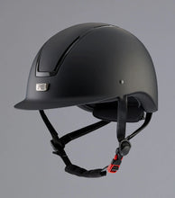 Load image into Gallery viewer, Premier Equine Endeavour Horse Riding Helmet Black