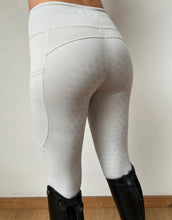 Load image into Gallery viewer, Epico Equestrian Riding Tights Light Grey
