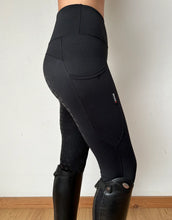 Load image into Gallery viewer, Epico Equestrian Riding Tights Black