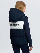 Load image into Gallery viewer, LeMieux Young Rider Joey Hooded Gilet Navy