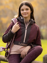 Load image into Gallery viewer, LeMieux Young Rider Bailey Waterproof Anorak Bramble