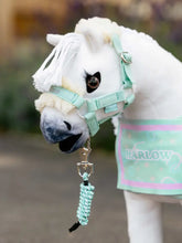 Load image into Gallery viewer, Harlow Toy Pony Headcollar & Leadrope Softmint