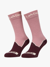 Load image into Gallery viewer, LeMieux x Sealskinz Waterproof Socks - Dusty Pink