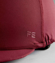 Load image into Gallery viewer, Premier Equine Jersey Hat Silk with Faux Fur Pom Pom