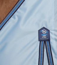 Load image into Gallery viewer, Premier Equine Mesh Air Fly Rug with Surcingles Blue