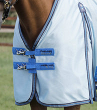 Load image into Gallery viewer, Premier Equine Mesh Air Fly Rug with Surcingles Blue