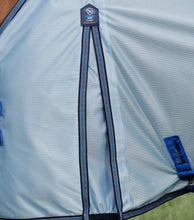 Load image into Gallery viewer, Premier Equine Mesh Air Fly Rug with Surcingles Blue