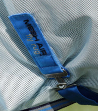 Load image into Gallery viewer, Premier Equine Mesh Air Fly Rug with Surcingles Blue