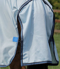 Load image into Gallery viewer, Premier Equine Mesh Air Fly Rug with Surcingles Blue