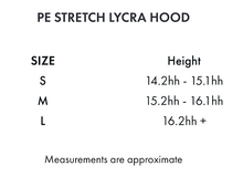 Load image into Gallery viewer, Premier Equine Stretch Lycra Hood