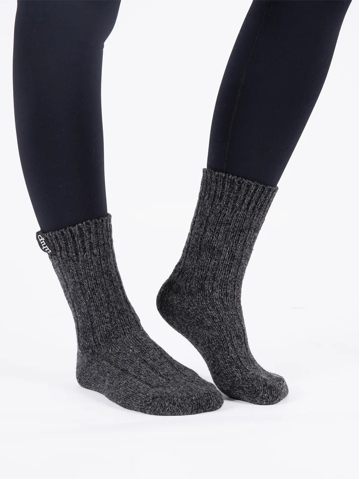 Uhip Wool Sock Grey - 2 Pack