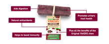 Load image into Gallery viewer, Yakers Dog Chew Superfoods Cranberry Medium