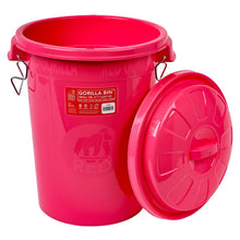 Load image into Gallery viewer, Red Gorilla Bin with Clip Lid 30L