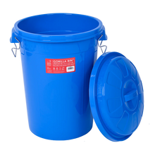 Load image into Gallery viewer, Red Gorilla Bin With Clip Lid 50L