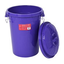 Load image into Gallery viewer, Red Gorilla Bin With Clip Lid 50L