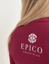 Load image into Gallery viewer, Epico Equestrian Base Layer Wine