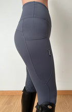 Load image into Gallery viewer, Epico Equestrian Riding Tights Dark Grey