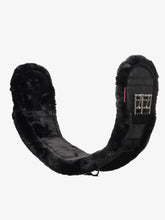 Load image into Gallery viewer, LeMieux Integrated Dressage Girth Black/Black