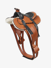 Load image into Gallery viewer, LeMieux Toy Pony Western Saddle Tan