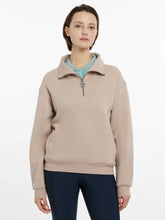 Load image into Gallery viewer, LeMieux Keira Quarter Neck Sweat Almond