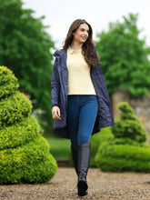 Load image into Gallery viewer, LeMieux Grace Long Rain Jacket Dusk Blue