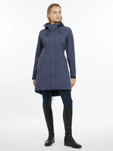 Load image into Gallery viewer, LeMieux Grace Long Rain Jacket Dusk Blue