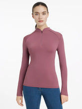 Load image into Gallery viewer, LeMieux Heyden Lightweight Base Layer Rosewood