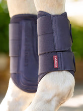 Load image into Gallery viewer, LeMieux Arika Mesh Brushing Boots Dusk Blue