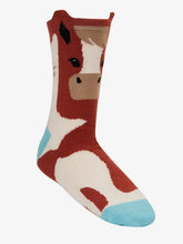 Load image into Gallery viewer, LeMieux Mini Character Socks 2 pack Flash
