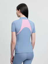 Load image into Gallery viewer, LeMieux Young Rider Mia Mesh Base Layer Powder Blue