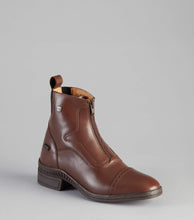 Load image into Gallery viewer, Premier Equine Loxley Ladies Leather Paddock/Riding Boots Brown