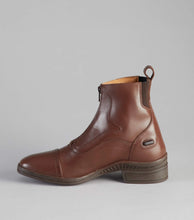 Load image into Gallery viewer, Premier Equine Loxley Ladies Leather Paddock/Riding Boots Brown